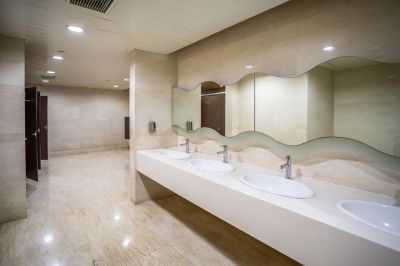 Elegant vanity area